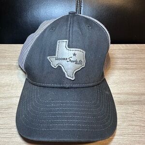 Gray Texas Patch Trucker Hat